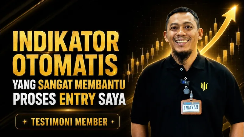 I Wayan, peserta kelas Jago Scalping